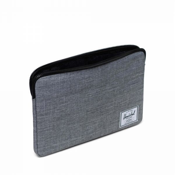 Herschel Anchor 15-16 Inch Sleeve Raven Crosshatch