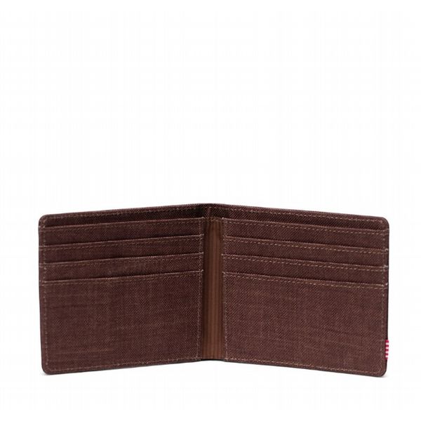 Herschel Roy Wallet Potting Soil Crosshatch