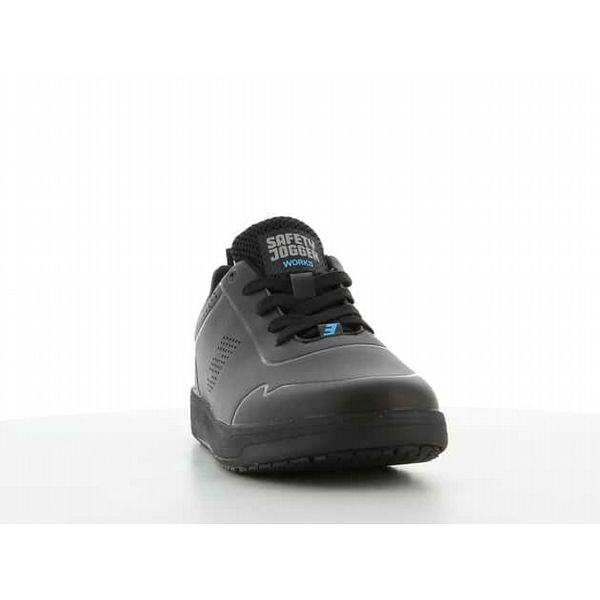 SJ Pro Elis ESD SRC Unisex Professional Non-Slip Trainers, Black