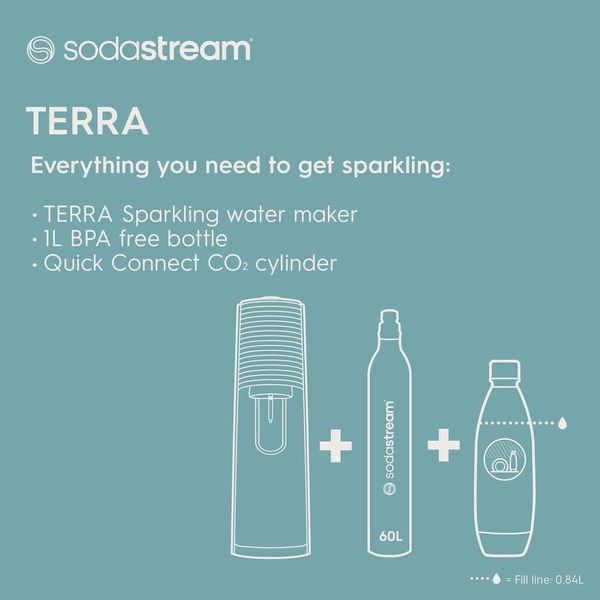 Sodastream Terra Starter Kit White