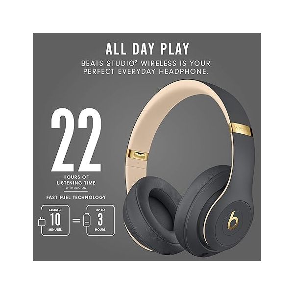 Beats Studio3 Wireless OverEar Headphones Shadow Grey