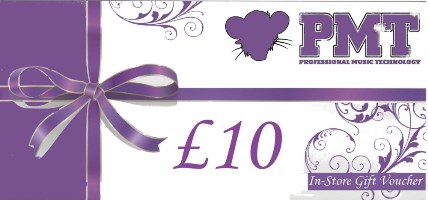 �10.00 PMT Music Technology Gift Voucher