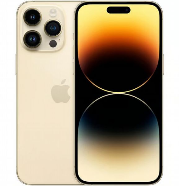 Refurbished Apple iPhone 14 Pro Max, 128GB, Gold. Grade A