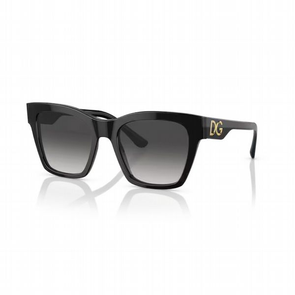 Dolce & Gabbana 501/8G Black Frame with Grey Gradient Lens - Size Large