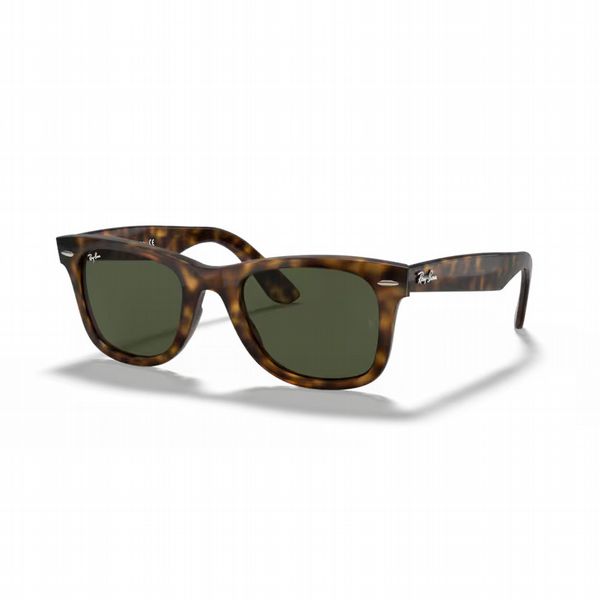 Rayban Wayfarer Light Havana With Green Lens