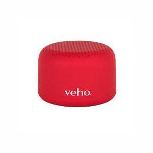 Veho M3 Portable Rechargable Wireless Bluetooth Speaker Red
