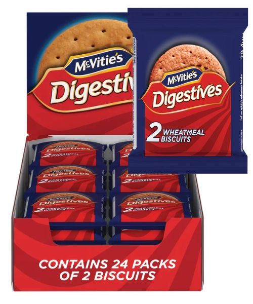 McVitie's Original Digestives 29.4g (Pack of 24)