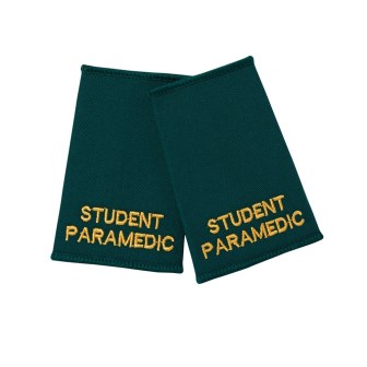 Student Paramedic Epaulette Sliders
