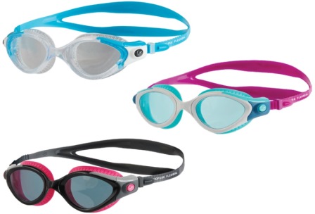 Speedo Futura Biofuse Flexiseal Female Goggles - Turquoise/Clear - Size Adult