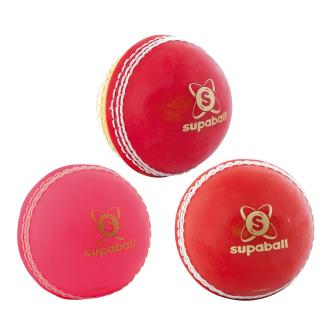 Readers Supaball Training Cricket Ball - Red - Size Mens